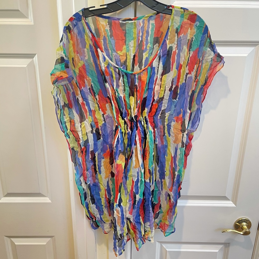 Shoshanna Colorful Swim Cover-Up